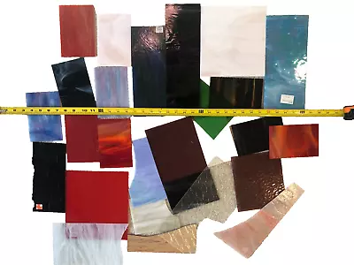 Stained Glass 10+ Lbs Large Pieces/sheets Premium Mosaics Tile Art SHIPS FREE! • $45.95