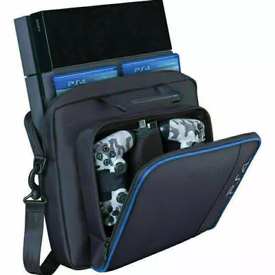 $42 • Buy Black For PS4/Pro/Slim Game Consoles Accessories Shoulder Bag Travel Carry Case