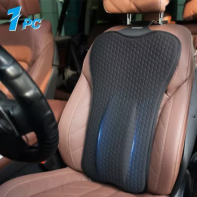 Gel Lumbar Support Cushion Pad Back Pillow For Office Car Seat Chair Lower Back • $23.99