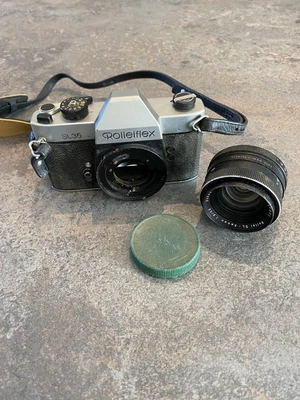 £10.50 • Buy Vintage Rollei ROLLEIFLEX SL35 35mm Film SLR Camera And Lens. For Parts
