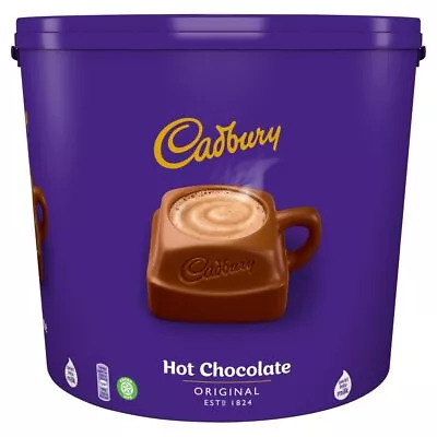 Cadbury Drinking Hot Chocolate Just Add Hot MILK 5kg - Great Shelf Life • £42.99