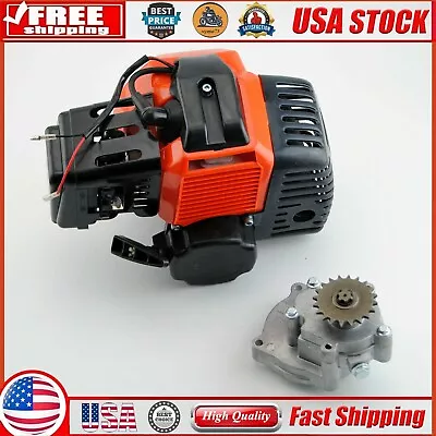 47CC 49CC Complete Kit Engine Motor & Gear Box Scooter Mini Dirt Pocket Bike ATV • $154.54