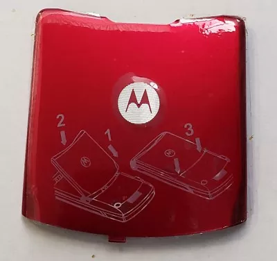 Lot Of 25 New Oem Motorola V3 Battery Doors (red) • $14.90