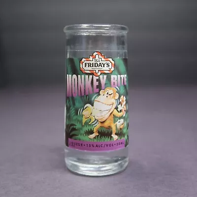 TGI Fridays Monkey Bite Shot Glass H 3.6  • $6