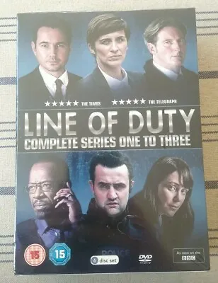 Line Of Duty Complete Series 1-3 Season One To Three DVD New Sealed  • £5.95