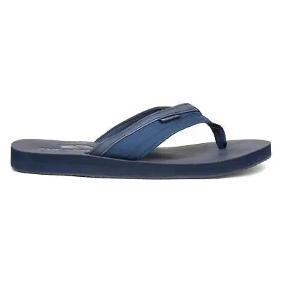 Trespass Mens Sandals  Blue Adults Flip Flops Navy Toe Post Slip On SIZE • £14.99