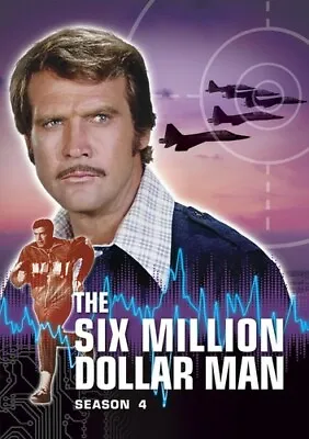 THE SIX MILLION DOLLAR MAN - The Complete Fourth 4 Four Season DVD • $12.95
