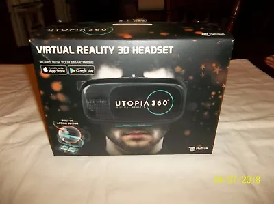 Utopia 360 Virtual Reality 3D Headset • $15