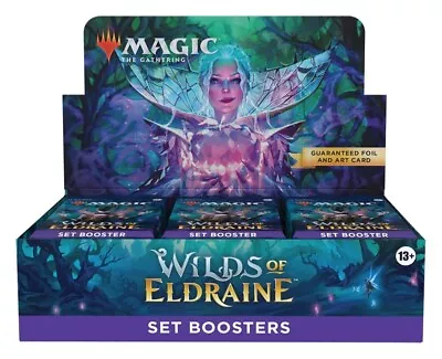 Set Booster Box Wilds Of Eldraine WOE MTG • $112.48