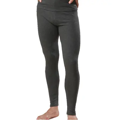 Merino Wool Long Johns Underpants Thermal Leggings Long Underwear Pants Gray • $36.95