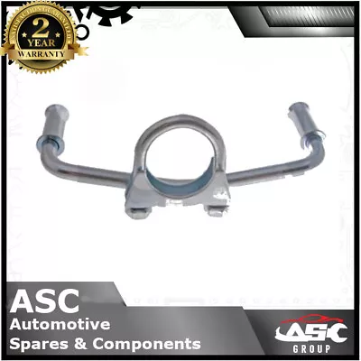 £18.95 • Buy Universal Exhaust Repair Twin Hanger Clamp Hanging Bracket - To Suit 50mm Pipe