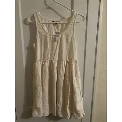 Beige Corduroy Retro 90s Grunge Pockets Dress / American Eagle Outfitters / New • $25