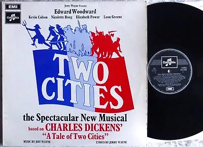 Rare~ex+   Two Cities~jeff Wayne~edward Woodward~1969 Columbia Uk Ost Stereo Lp • £30