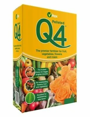 Vitax Q4 Pelleted All Purpose Plant Food   2.5kg (box) • £20.26