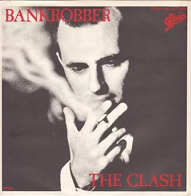 Bankrobber By The Clash (Vinyl 7  Single 1980 Epic Japan P/S) Mikey Dread EX/EX • $14.19