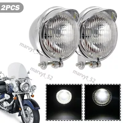 $57.55 • Buy Driving LED Headlight Spot Light For Yamaha V Star 650 950 1100 Custom Classic