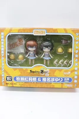 Nendoroid 197 STEINS;GATE Kurisu Makise & Mayuri Shiina Cheerful Ver. Figure • $75