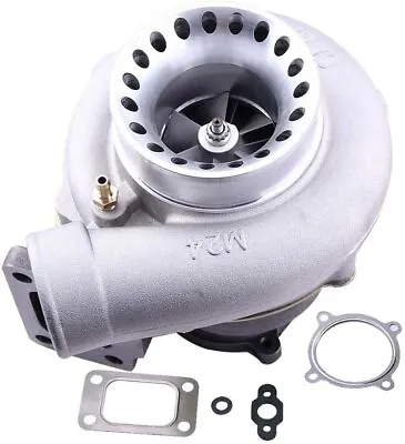 Anti Surge GT3582 GT35 T3 Turbo Flange AR 0.63 Water + Oil Cooled Turbocharger • $170.99