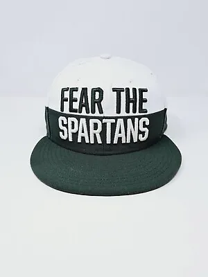 Michigan State Fear The Spartans Nike Snapback Hat Used FAST SHIPPING • $13.67