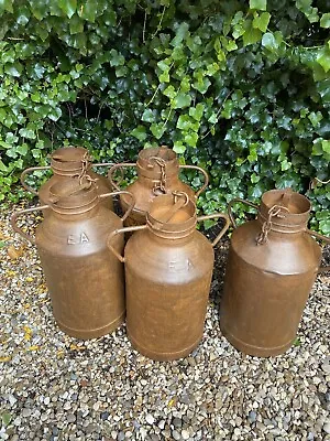 French Vintage Cast Iron Milk Churn • £85