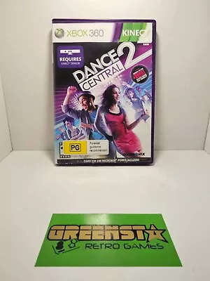 Kinect Dance Central 2 Xbox 360 🇦🇺 Seller Free And Fast Postage • $8.99