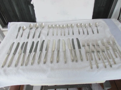 $48.88 • Buy SET OF 44~ Community Plate~ [ GROSVENOR ]~ Pattern Silverware Set ~~CLEAN SET!!