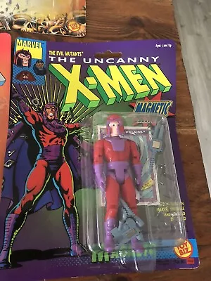 The Uncanny X-Men Magneto Action Figure Magnetic Hands Chest Toybiz 1991 New • £18