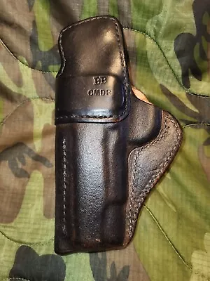 Milt Sparks Brown Leather RH IWB Belt Loop Holster For 1911 Commander BB CMDR • $135