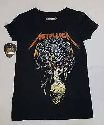 100% Official Metallica Butterfly & Skulls Bronze Logo • £16.99