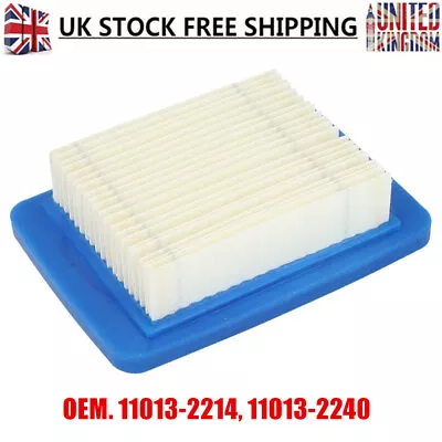 Air Filter Fit Kawasaki FJ100D Engines Replace Qualcast Suffolk Punch 11013-2240 • £7.39