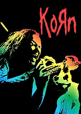 Korn  Concert Poster  Tour 12  X 18  Free Shipping • $22.13