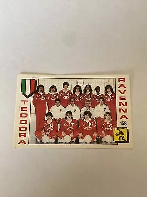 1988 Panini Supersport Stickers RC Rookie Italy Volleyball Giuseppe Bergomi #158 • $6.25