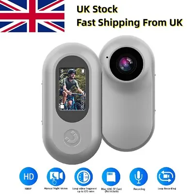 Mini HD 1080P Outdoors Sports Camera DVR Motor Bike Motor Cycle Action Helmet DV • £27.99