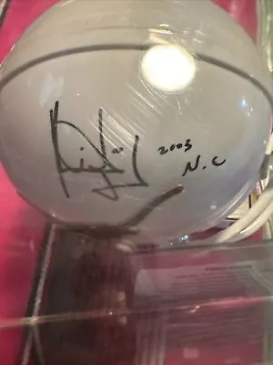Vince Young Autographed Mini Helmet Tristar COA With Inscription 2005 NC • $31