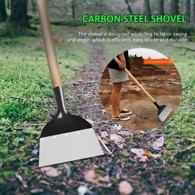 2x Outdoor Garden Cleaning Shovel Farm Agriculture Planting Shovel Weeding Tool • £6.95
