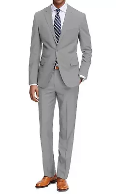 Braveman Men's Two Piece Classic Regular Fit Suits Jacket And Pant 2 Piece Set • $69.99