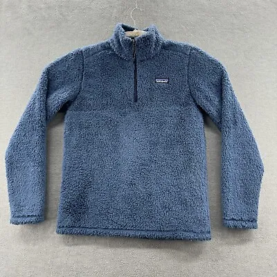 Patagonia Mens Size S Fuzzy Soft Sherpa Fleece Jacket Half Zip • $39.88