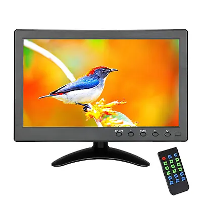 US Stk 10  Portable Small HDMI LCD Monitor For Laptop/TVBuild In SpeakerRemote • $68.80