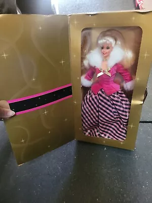 $20 • Buy 1996 Barbie WINTER RHAPSODY Blonde Special Edition AVON 16353 Mattel NEW