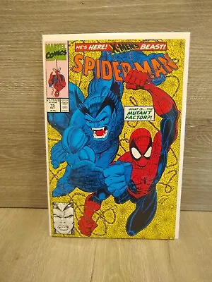 Spider-Man #15 (1991) Marvel Comics X-Men Beast App Erik Larsen VF/NM CB2 • $8.99