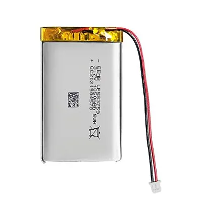EEMB Lithium Polymer Battery 3.7V 1350mAh 583759 Lipo Rechargeable Battery Pack • £5.68