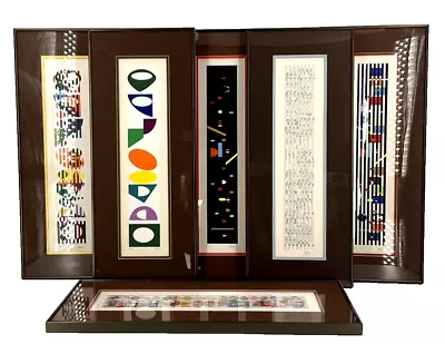 Yaacov Agam  Peace Of Time  Signed & Numbered 40/180 RARE Set 6 Art Lithograph • $4500