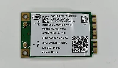 HP Compaq 6535b 6730b 6735b Intel 5100 Dual Band Wireless N Mini PCI-e WIFI Card • $10.50
