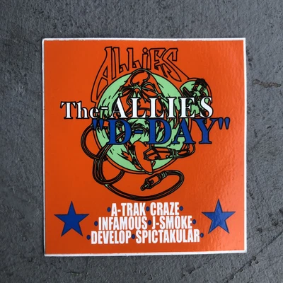 $10 • Buy Turntablism Battle DJ Sticker Craze A-Trak Vintage Rare