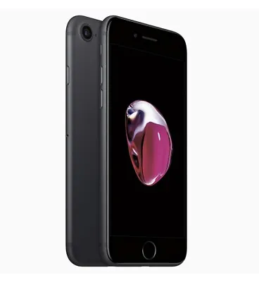 Apple IPhone 7 32GB Jet Black With Genuine Accessories. • $159