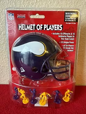 Riddell NFL Mini Helmet Of Players NFL Minnesota Vikings 24 Players Desk Toy NEW • $19.94