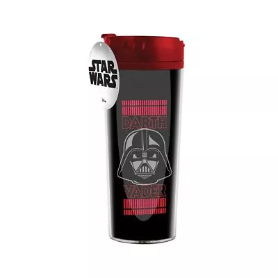 Star Wars Metal Travel Mug (Darth Vader Design) 16oz - Official Merchandise Mult • £11.08