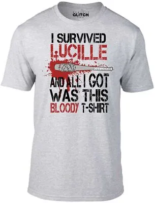 Lucille This Bl**dy Men's T-Shirt - Inspired By Walking Dead Zombies Walkers TV • £12.99