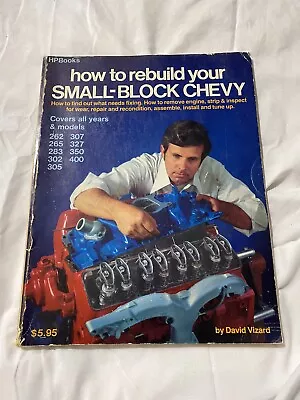 Vtg PB How To Rebuild Your Small-Block Chevy By David Vizard HP Books 1978 • £14.46