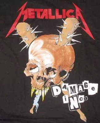 Metallica Damage Inc T-Shirt Men's Large L Heavy Metal • $21.55